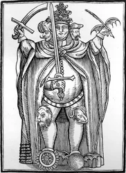 The Antichrist with three heads